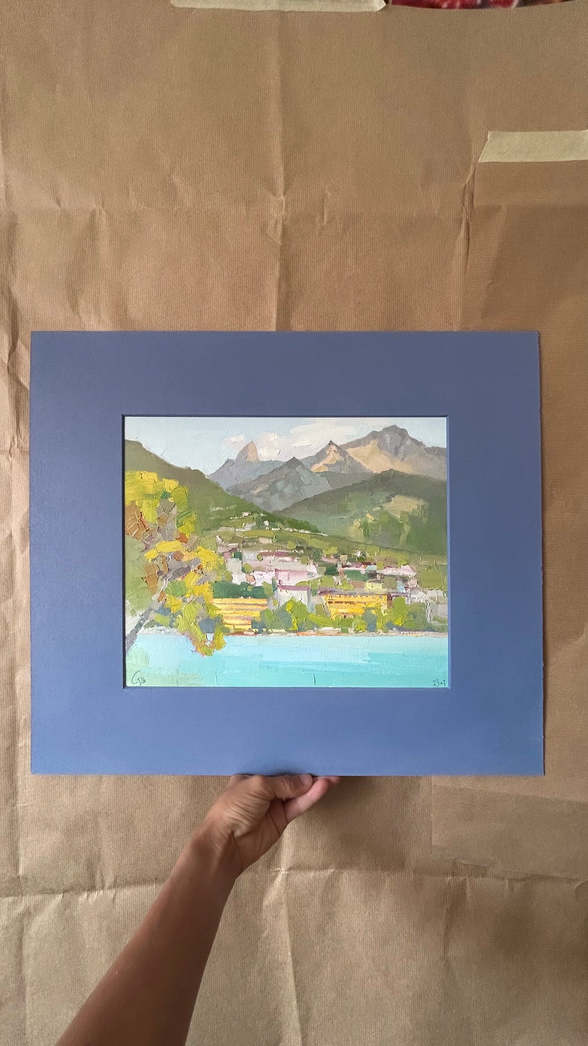 .Clarens. 23.07.2026. 28x33.5 cm