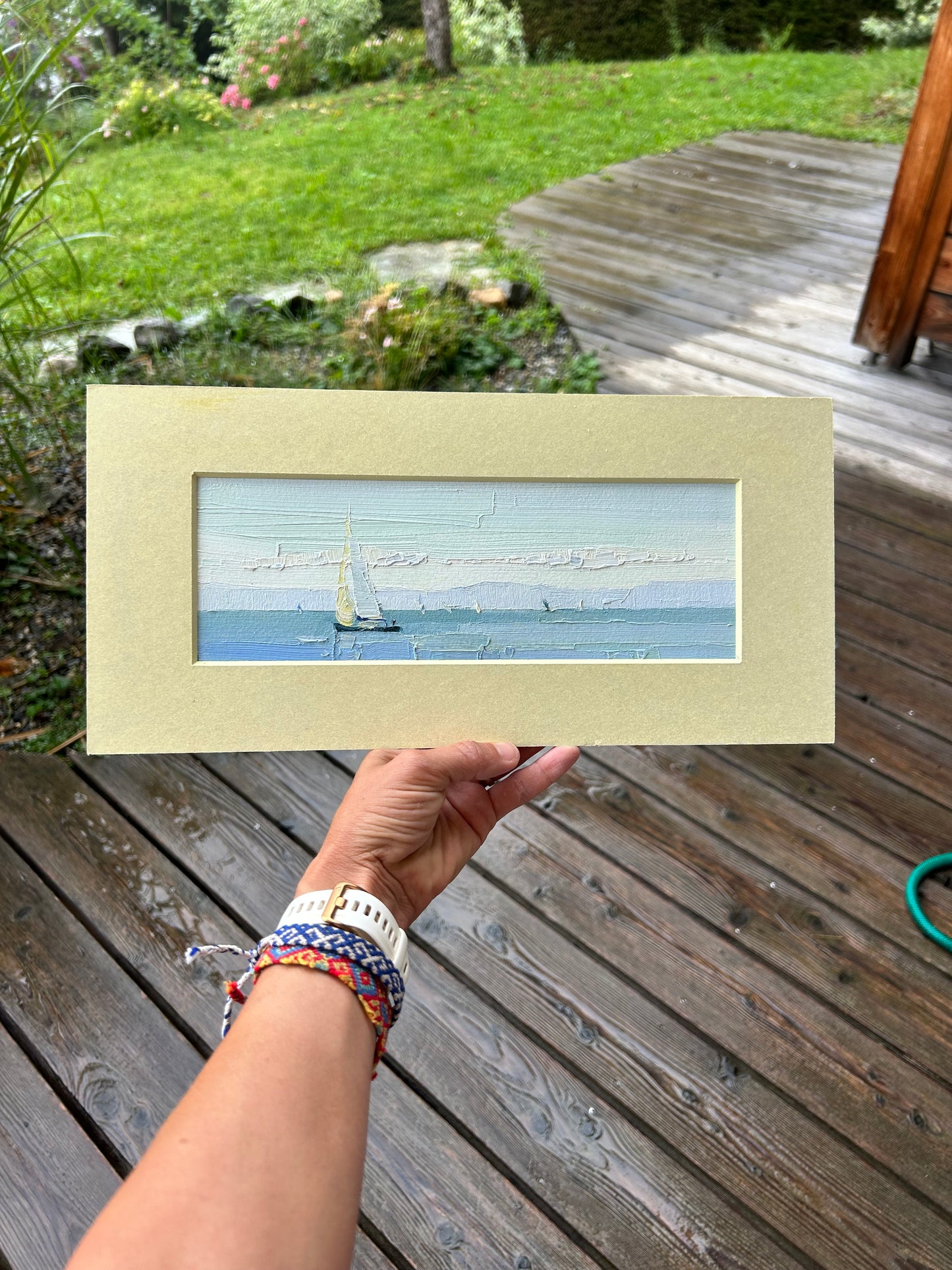 0 Léman vibe. June 2025. 9x27 cm
