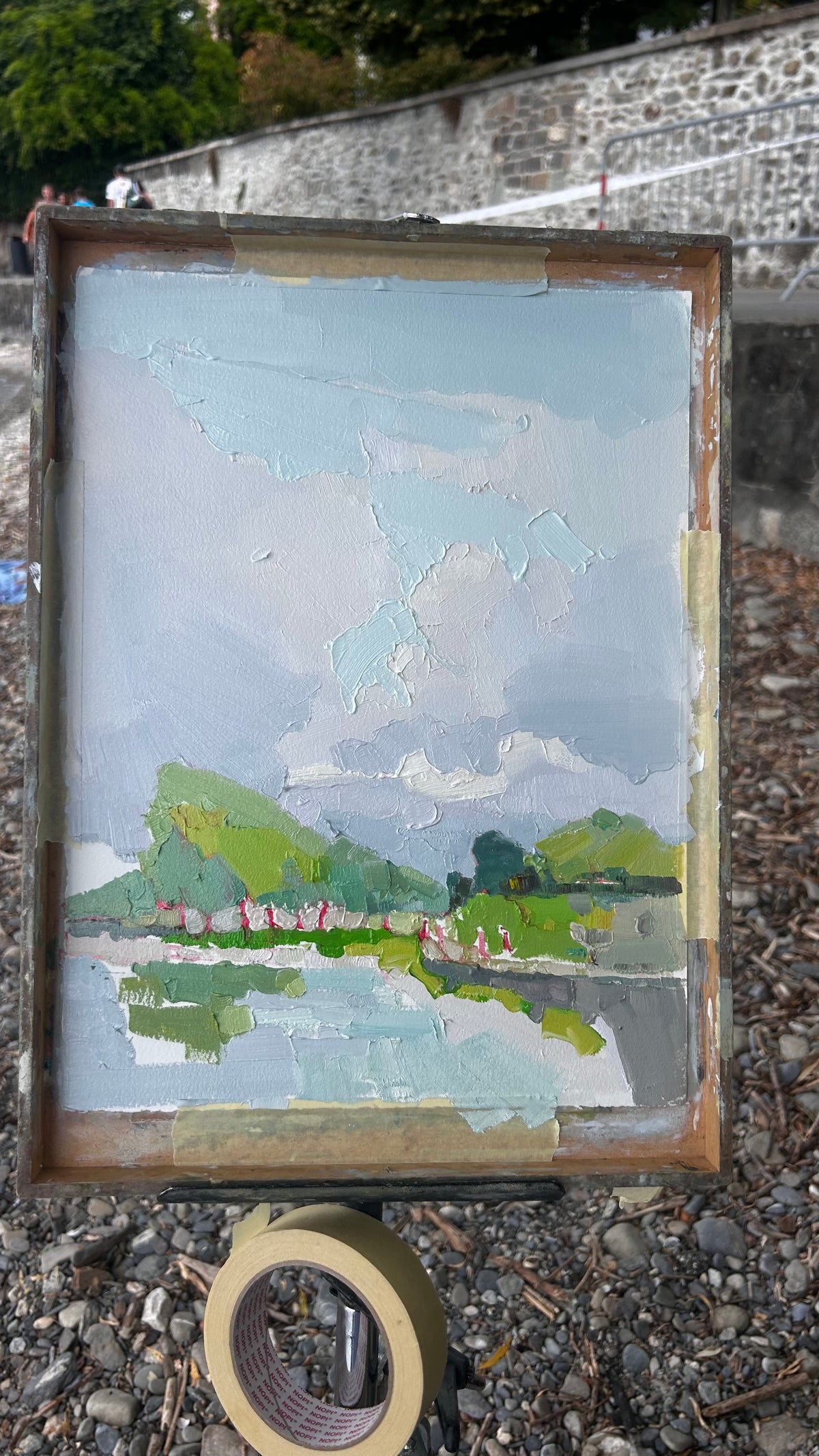 ! Trail de Lavaux, 31.05.2026. 27x37 cm