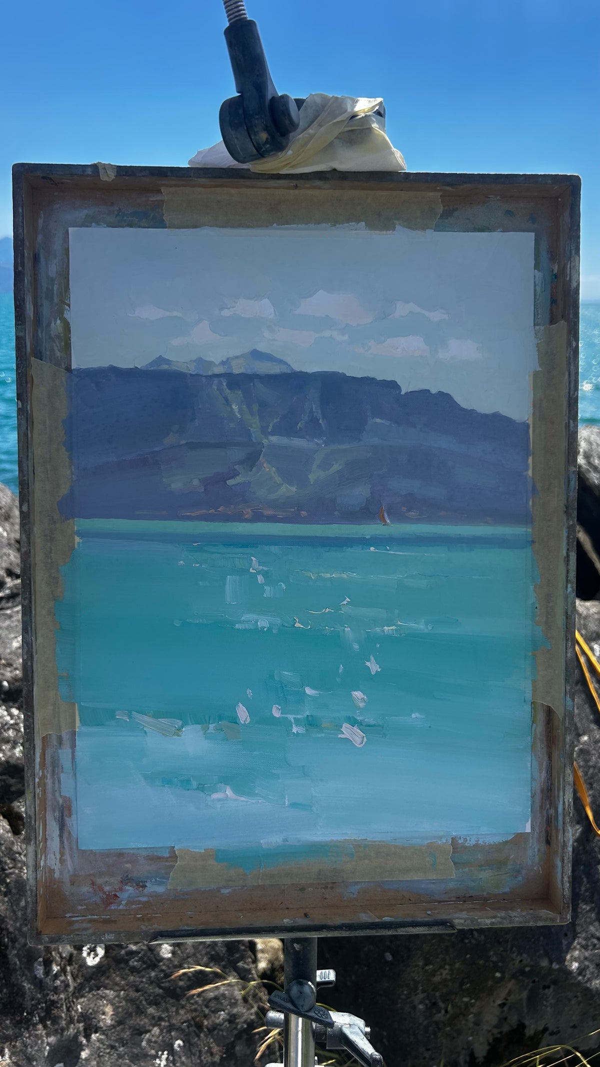 ! Dent D'Oche, Lutry. 2.07.2026. 25x34 cm