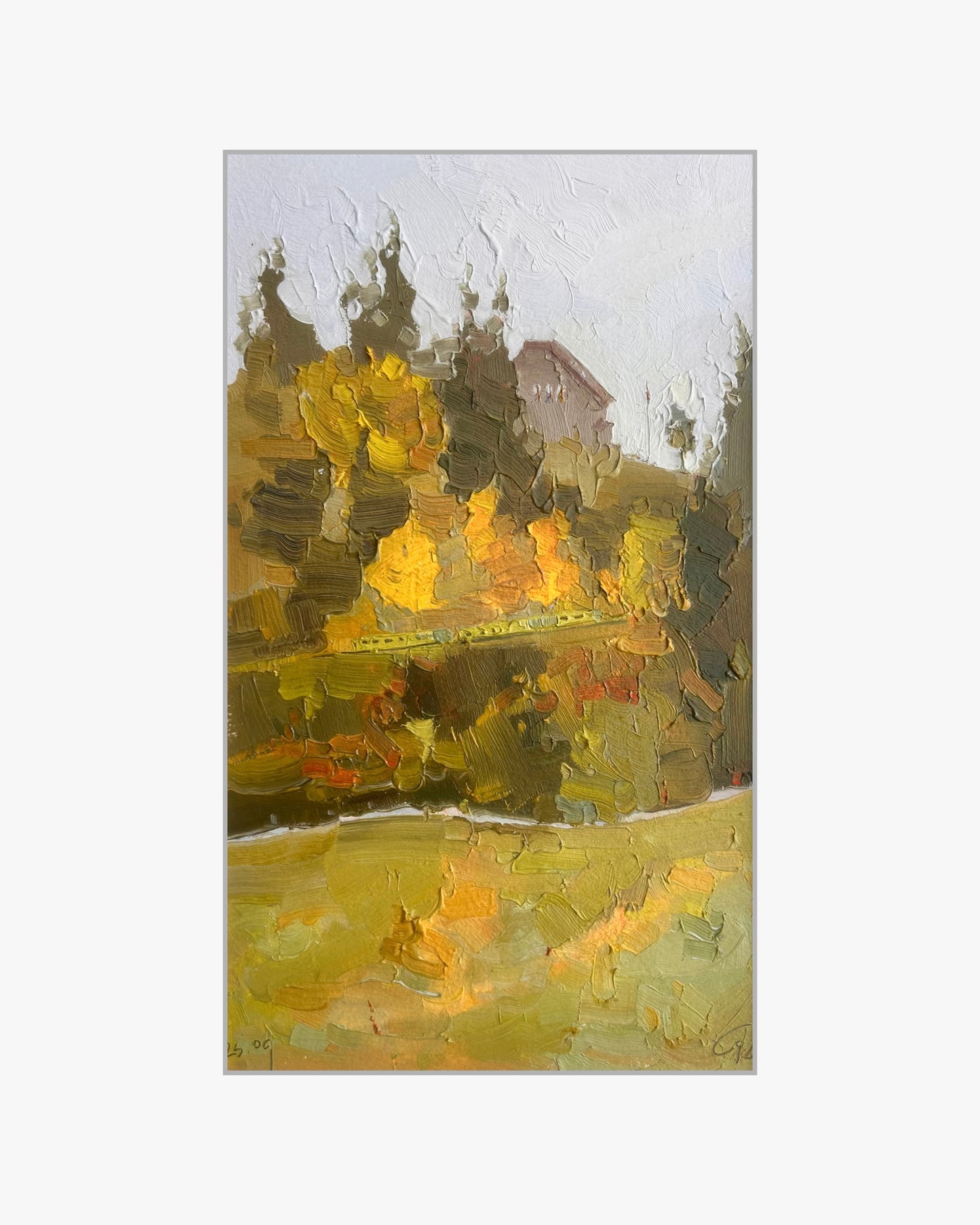 *Bretaye, view to the restaurant, 25 September, 2025, 15x26