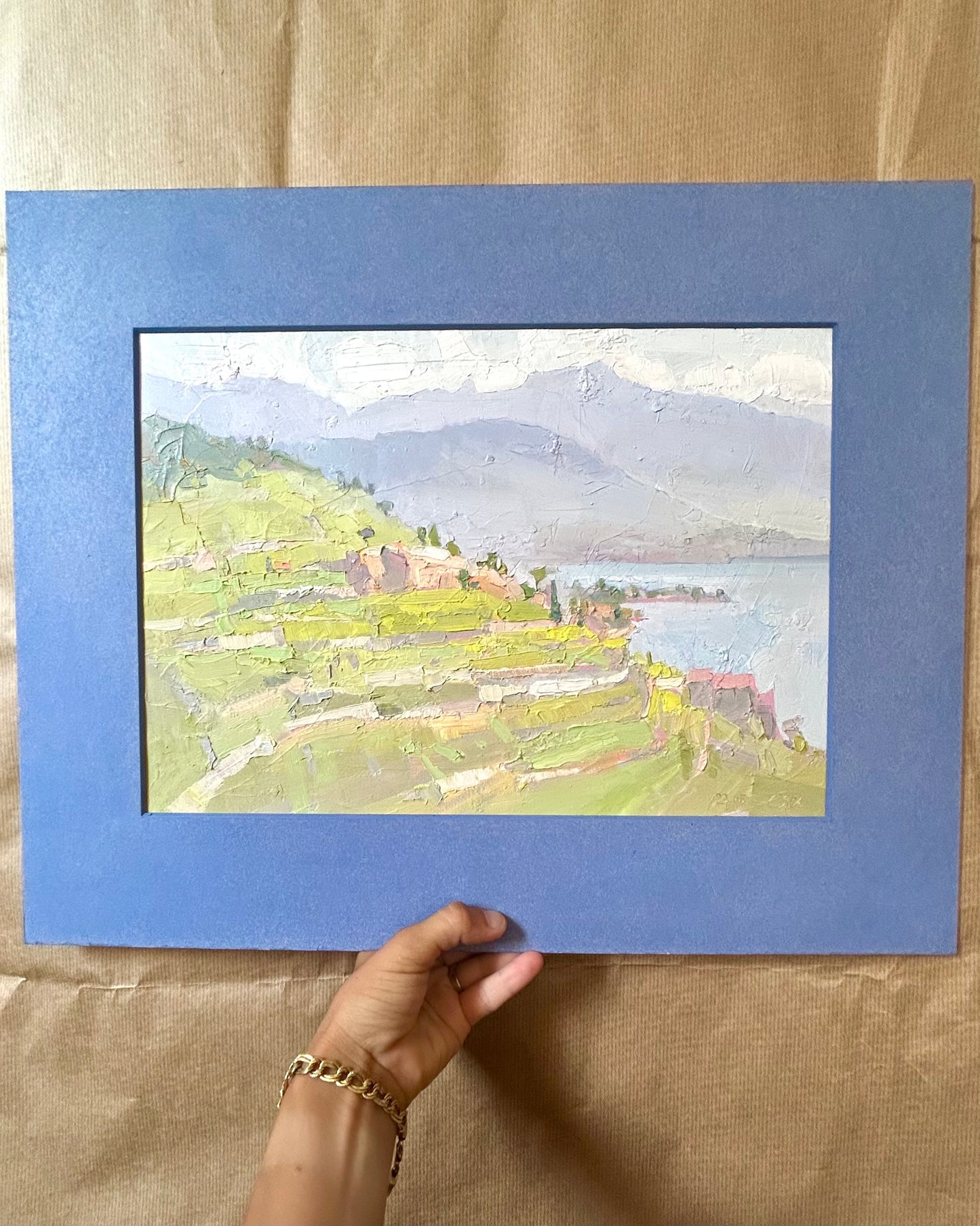 ! View from Chexbres. 27.05.2026. 26x36 cm