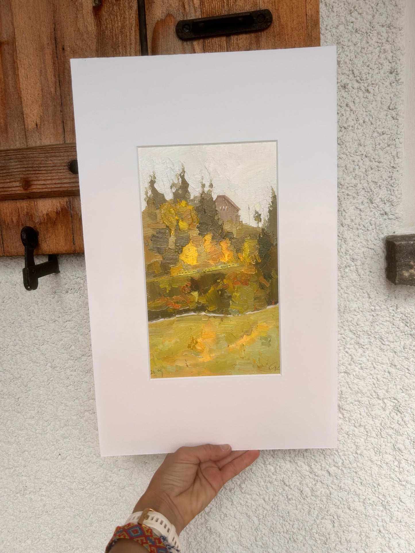 *Bretaye, view to the restaurant, 25 September, 2025, 15x26