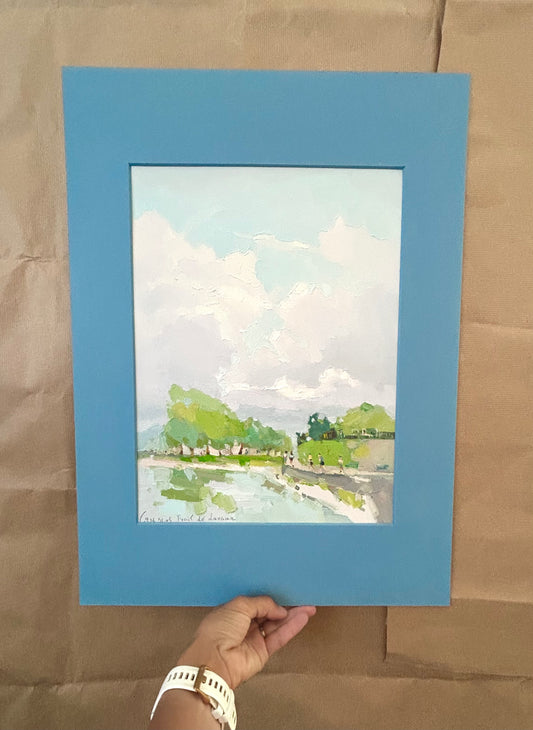 ! Trail de Lavaux, 31.05.2026. 27x37 cm