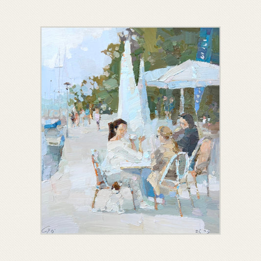 10NEW_25th May 2025. At Port's Cafe. 24x27cm