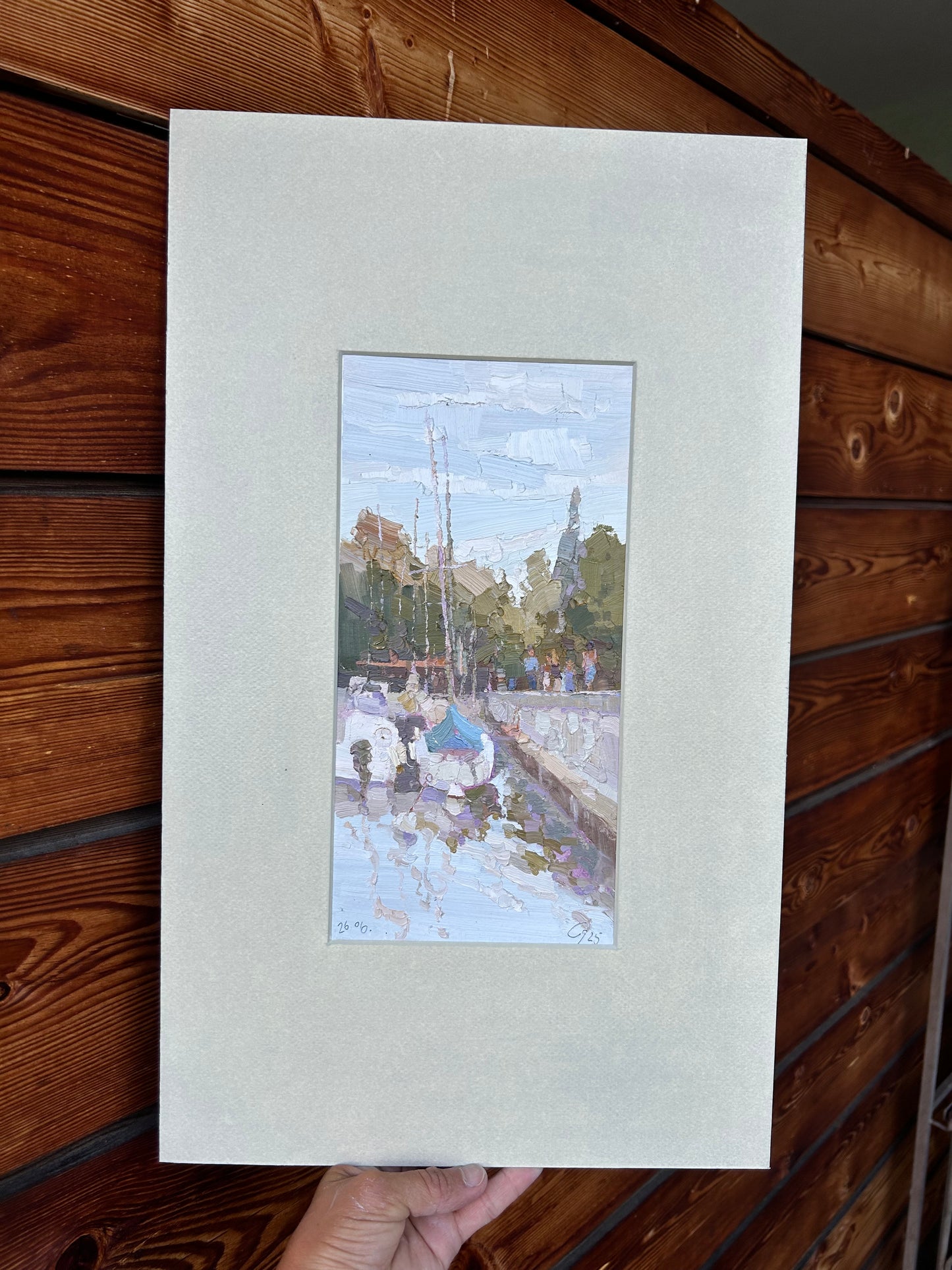 10NEW_ Afternoon light. Lutry. 26.06.2025. 13.5x28 cm.