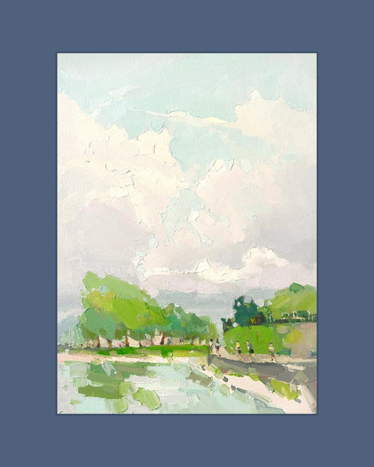 ! Trail de Lavaux, 31.05.2026. 27x37 cm
