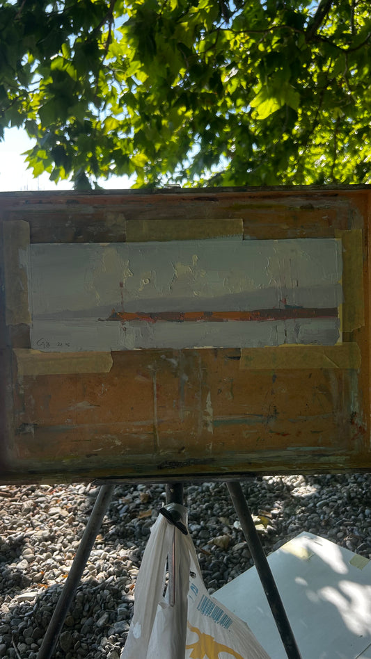 ! Bright Léman. 22.06.2026. 11x33.5 cm