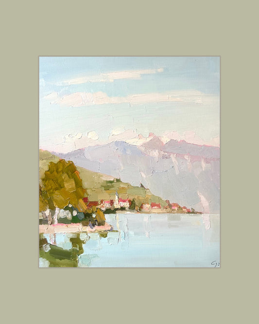 .Spring in Lutry. April 2026. 25x30 cm