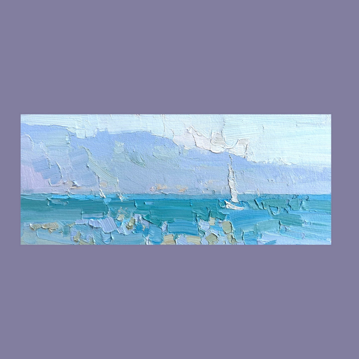 0 Léman. Lutry. July. 2025. 11.5x26.5 cm