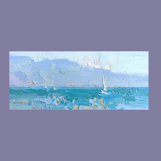 0 Léman. Lutry. July. 2025. 11.5x26.5 cm