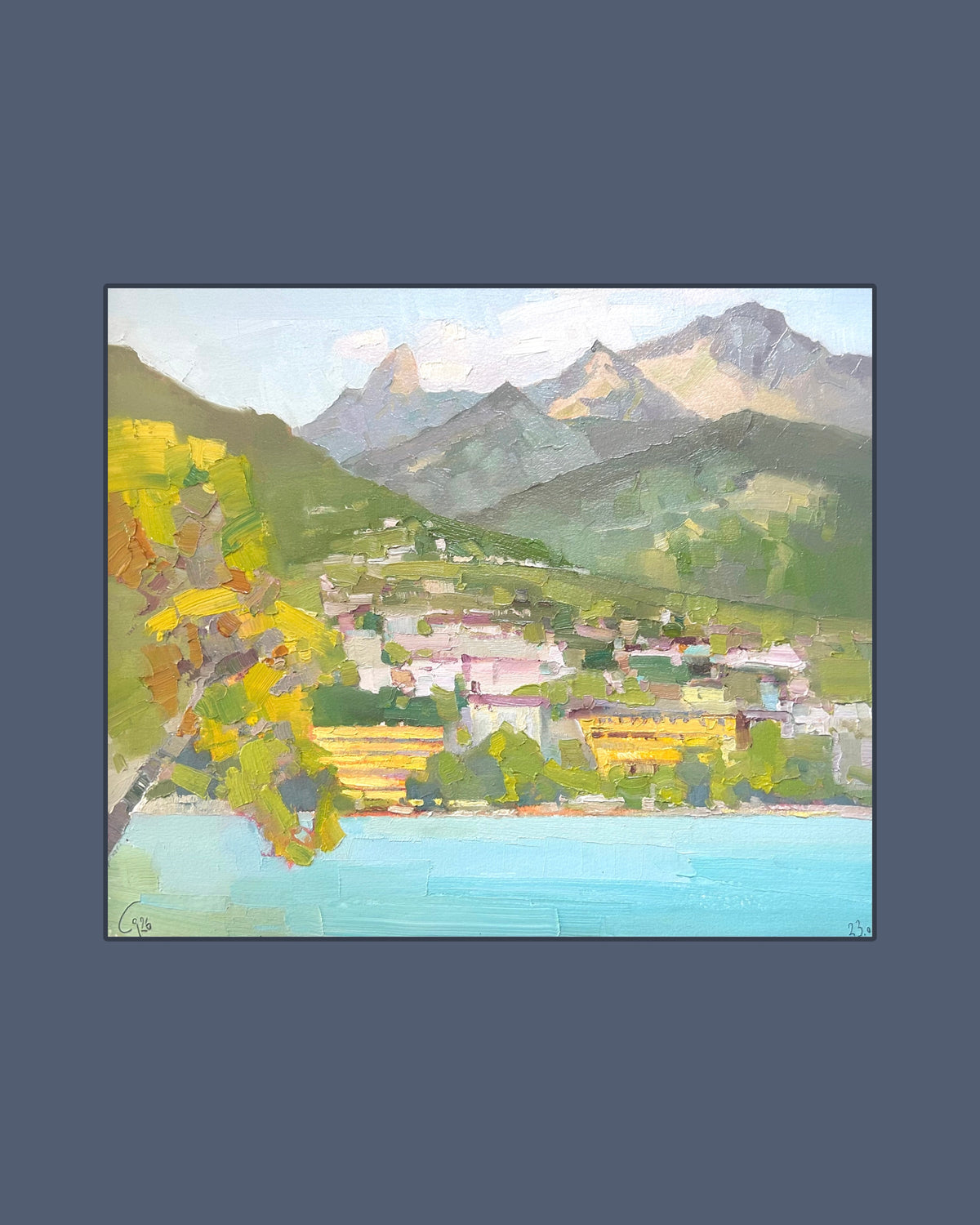 .Clarens. 23.07.2026. 28x33.5 cm