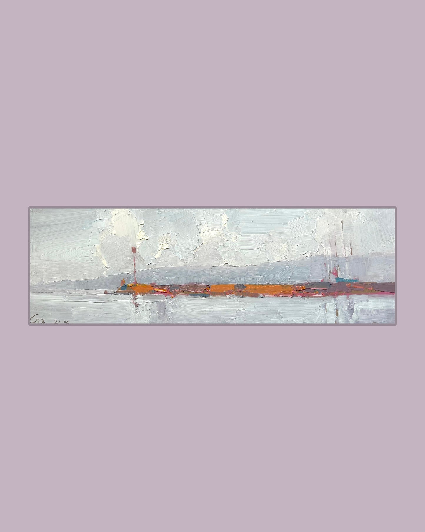 ! Bright Léman. 22.06.2026. 11x33.5 cm