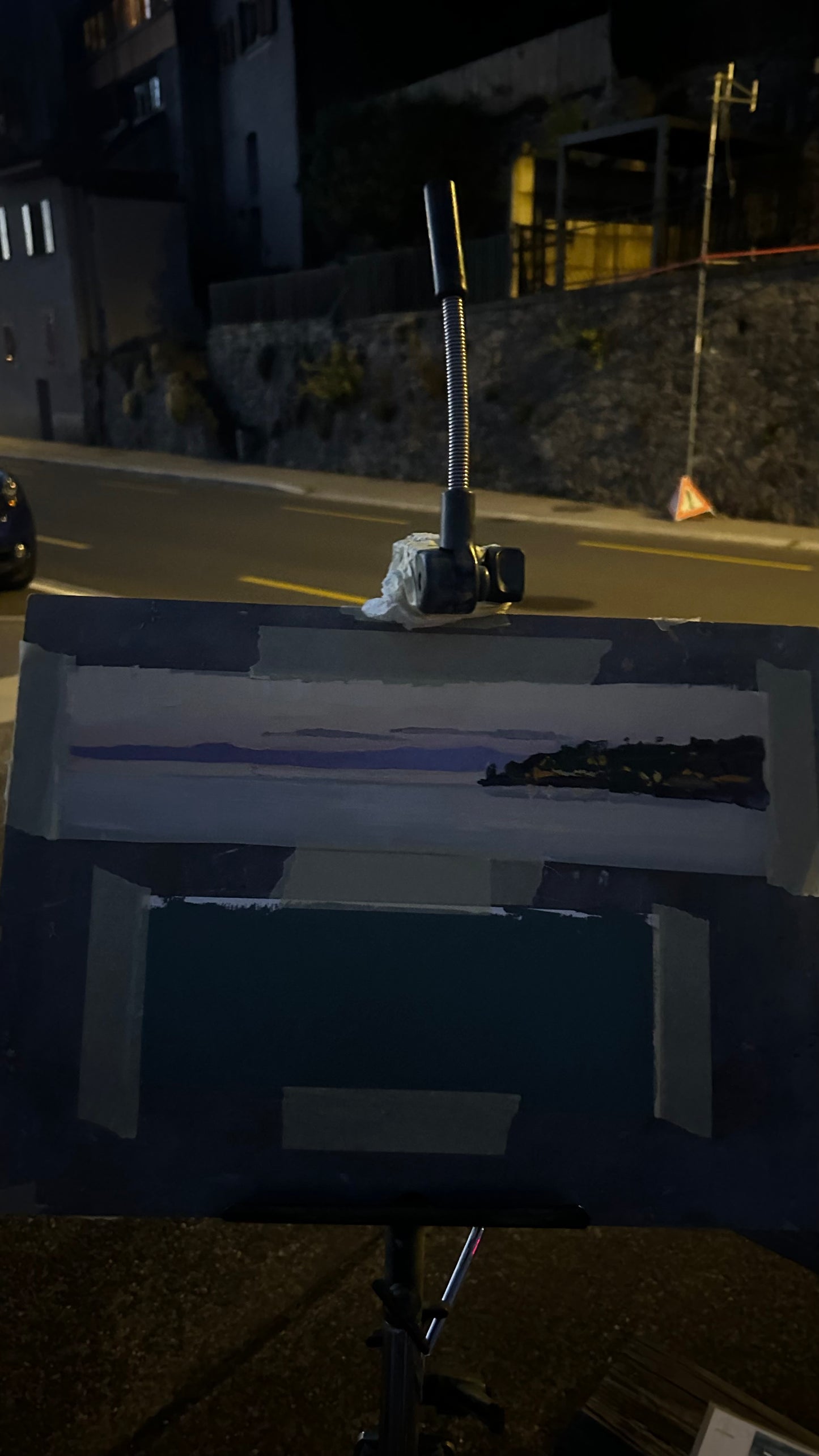 ! Sunset from St. Saphorin. 12.06.2026. 8x36 cm