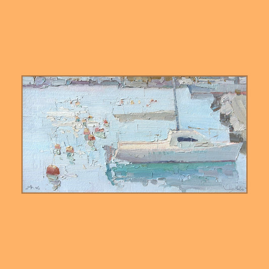 Lutry new port. 24.06.2025. 14x26.5 cm
