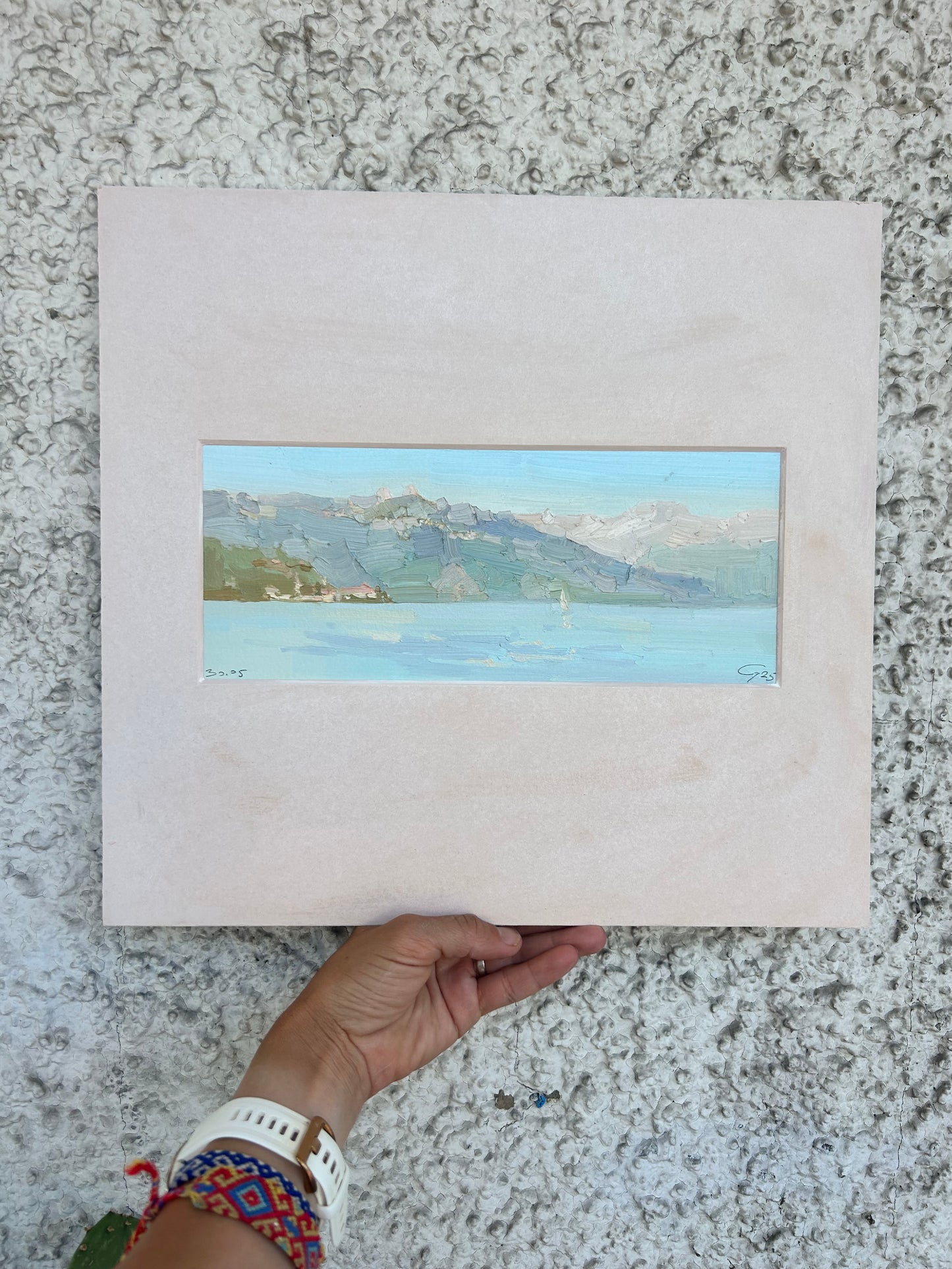 *Peach Sunset, Lutry