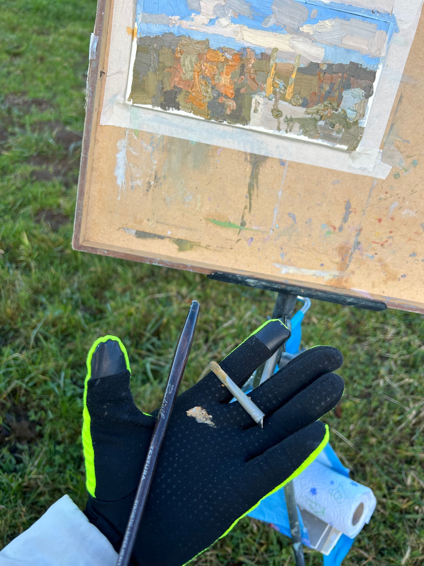 0 Photos from my plein air sessions. And you can send me for ☕️ >