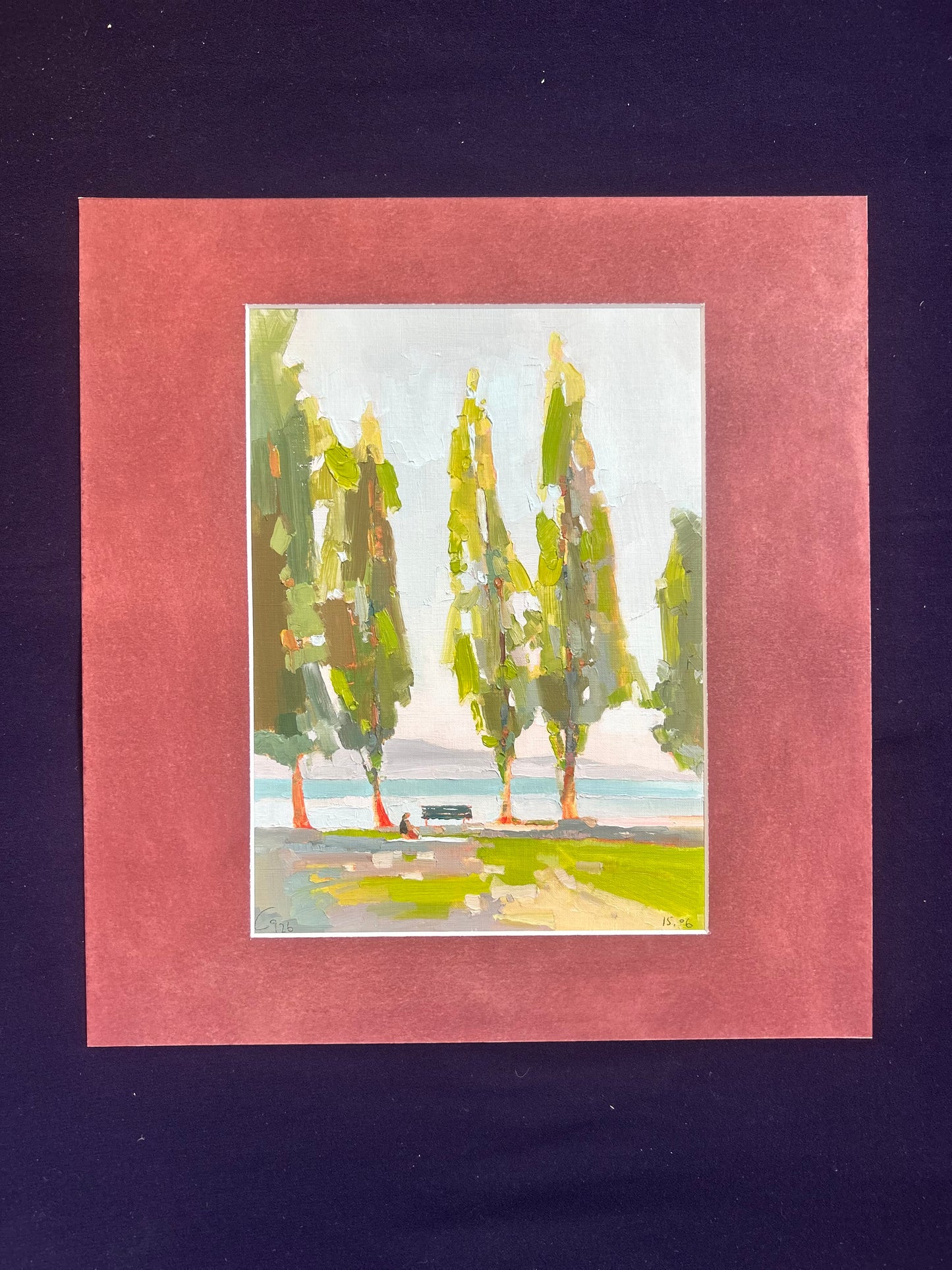 ! Cully, afternoon light. 15.06.2026. 23x32 cm
