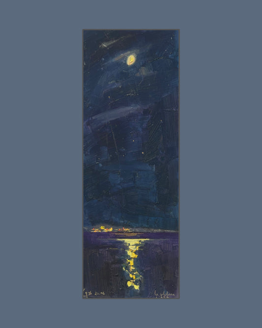 ! Le soltice d'été. Lutry. 21.06.2026. 13.5x36.5 cm