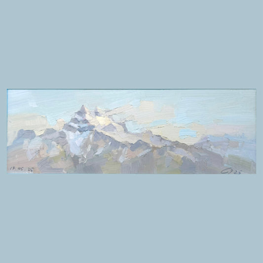 14th May 2025. Dents du Midi, Villars-sur-Ollon. 9x25 cm