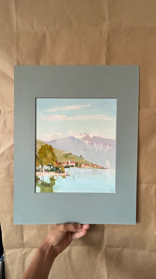 .Spring in Lutry. April 2026. 25x30 cm