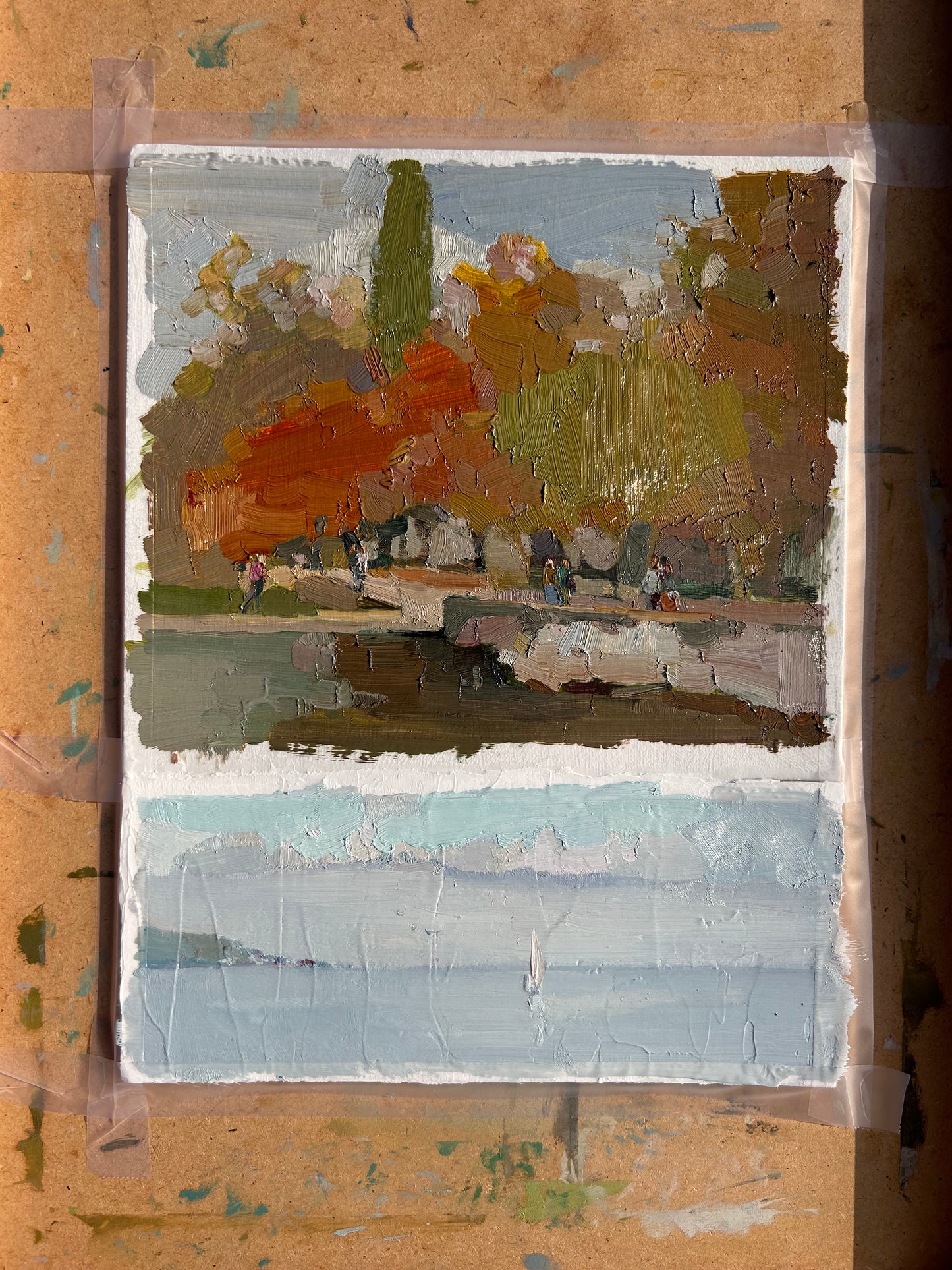 0 Photos from my plein air sessions. And you can send me for ☕️ >