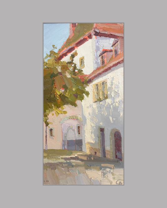 !Shades and lights, Château de Lutry. 1.10.2025. 18x35 cm