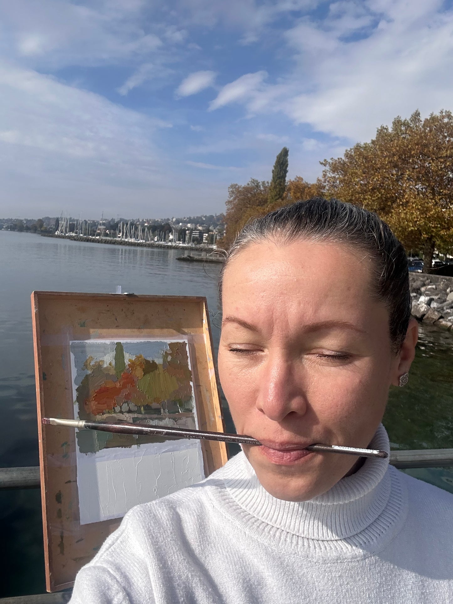 0 Photos from my plein air sessions. And you can send me for ☕️ >