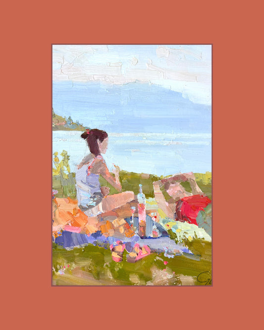 Uferapéro. 18.5x27 cm. Juni 2025.