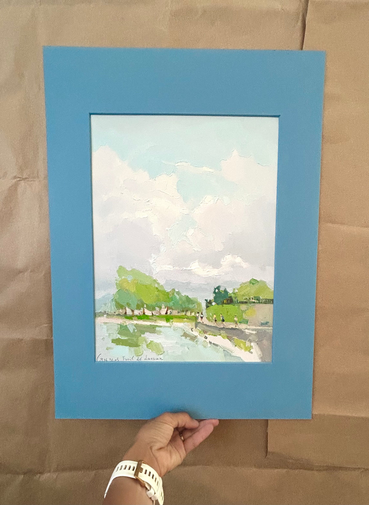 ! Trail de Lavaux, 31.05.2026. 27x37 cm