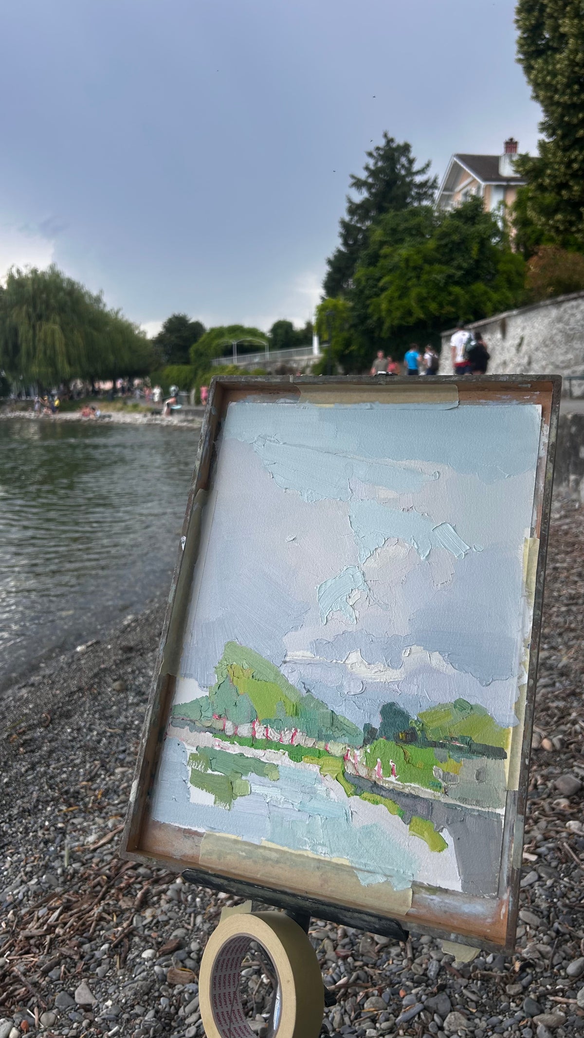 ! Trail de Lavaux, 31.05.2026. 27x37 cm
