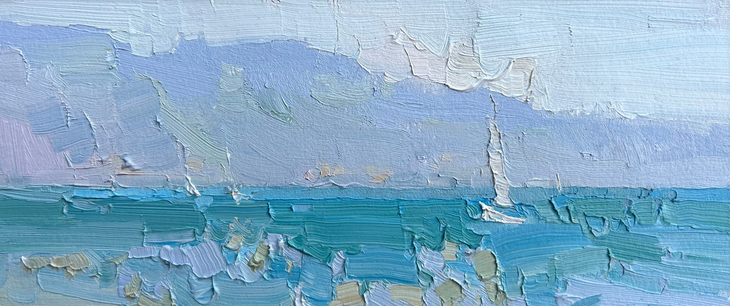0 Léman. Lutry. July. 2025. 11.5x26.5 cm
