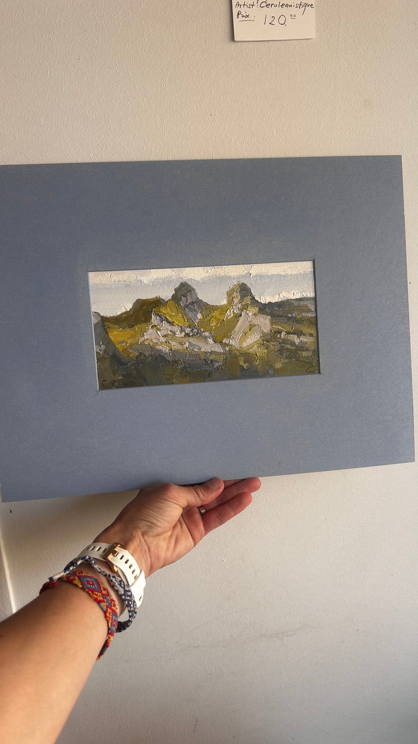 Roc D'Orcay, Villars sur Ollon, 05.08.2025 10,5x21 cm