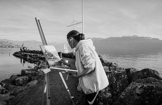 *Photos from my plein air sessions. And you can send me for ☕️ >