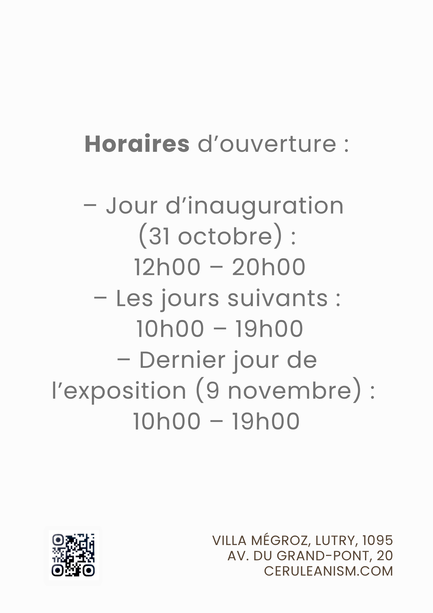 !Expo à LUTRY!