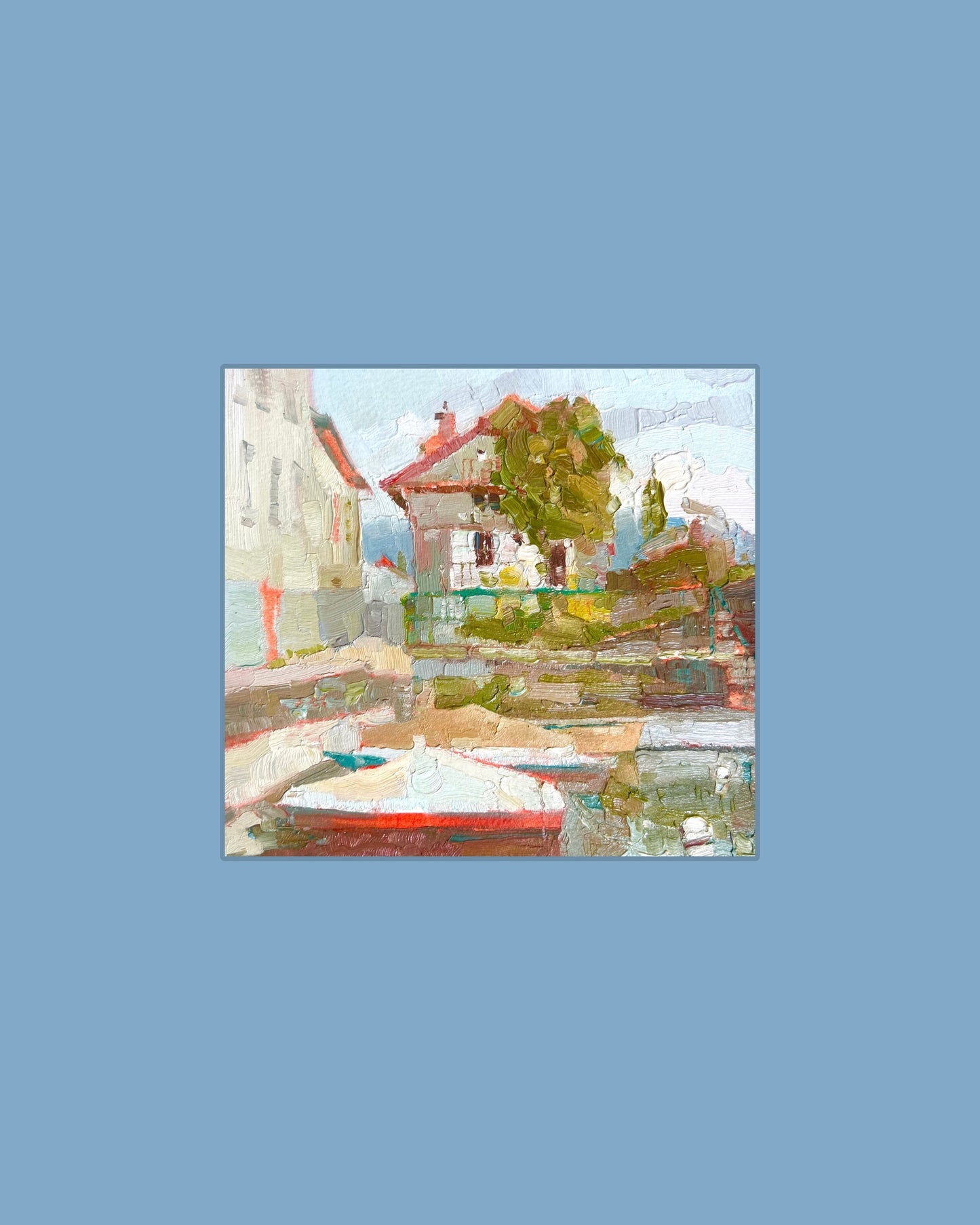 St.-Saphorin, spring. 23.03.2026. 16x17 cm