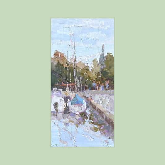 10NEW_ Afternoon light. Lutry. 26.06.2025. 13.5x28 cm.