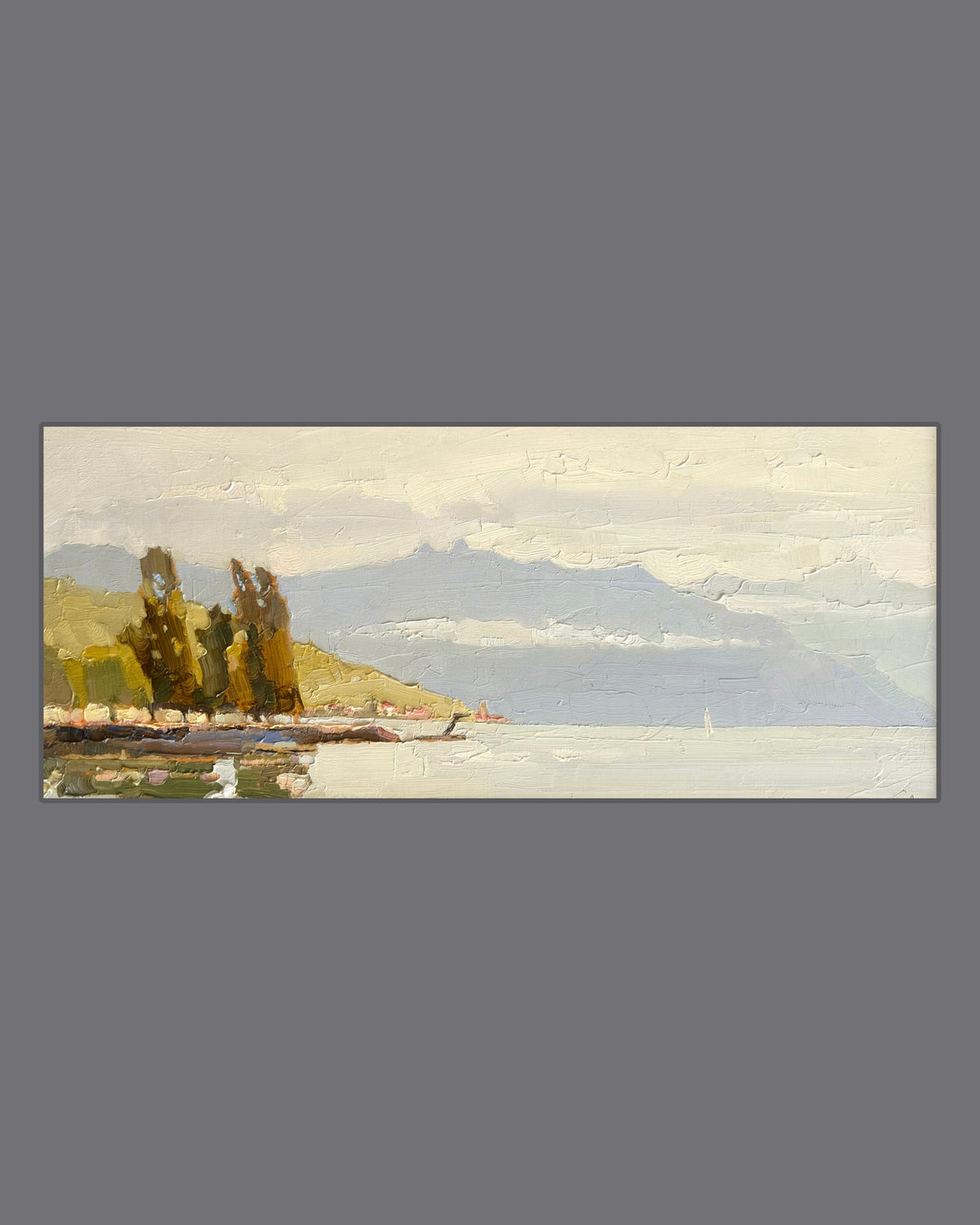! Saturday morning. Lutry. 6.06.2026. 16.5x36 cm